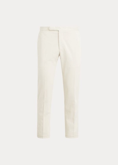 Pantalones Chinos Polo Ralph Lauren Hombre Creme - Polo Stretch - AVGYX0135